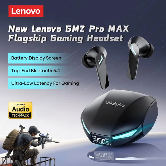 New Lenovo GM2 PRO MAX Wireless Bluetooth 5.4