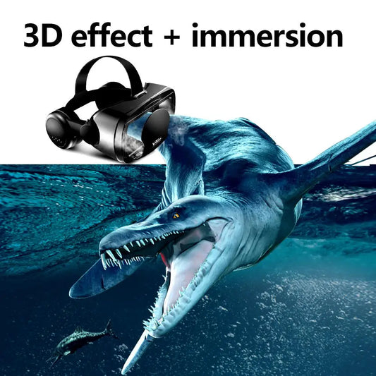 3D VR Glasses Headset Smart Helmet for Smartphones