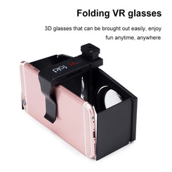 Portable 3D VR Glasses Movies Games Plastic Virtual